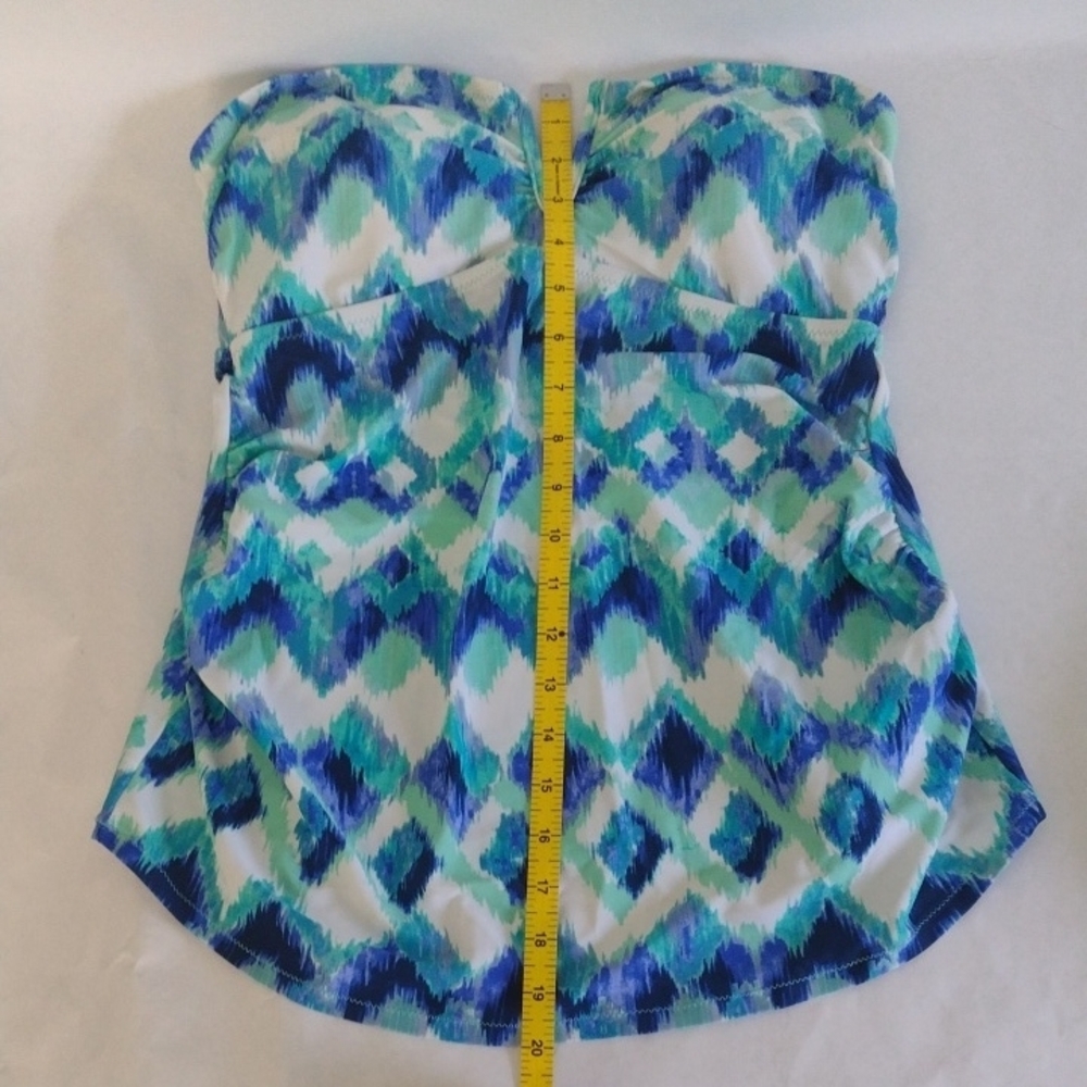 Pink Envelope Strapless Patterned 2-Piece Swimsui… - image 4